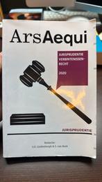 Ars Aequi jurisprudentie verbintenissenrecht 2020, Ophalen of Verzenden, Gelezen, Sociale wetenschap
