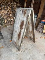 Vintage Presentatiebord / Reclamebord, Ophalen, Gebruikt, Minder dan 100 cm, 100 tot 150 cm