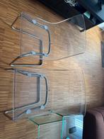 2x IKEA Tobias eetkamerstoel met scheur, Huis en Inrichting, Stoelen, Ophalen of Verzenden, Wit, Twee