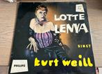 Lotte lenya singt kurt weill vinyl 12 inch van philips, Ophalen of Verzenden, Gebruikt, 12 inch