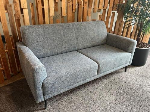 2-zits bank, Huis en Inrichting, Stoelen, Zo goed als nieuw, Twee, Stof, Blauw, Ophalen