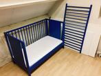 Kinderbed, Kinderen en Baby's, Kinderkamer | Bedden, Ophalen, Gebruikt, Minder dan 140 cm, Matras