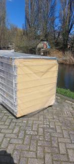 B-keus wandpanelen,120 mm, 2-zijden wit, 8st. 4 meter, Doe-het-zelf en Verbouw, Platen en Panelen, Ophalen of Verzenden, 100 mm of meer