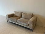 Bank 2,5 / 3 zits + fauteuil creme/beige, Ophalen, Driepersoons, 75 tot 100 cm, Zo goed als nieuw