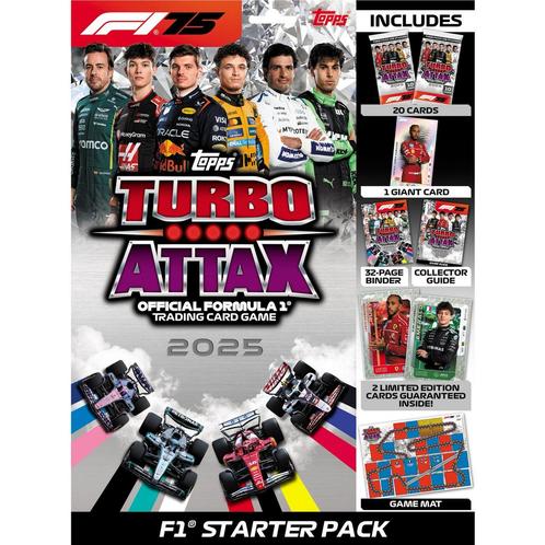 F1 Turbo Attax 2025, Hobby en Vrije tijd, Verzamelkaartspellen | Yu-gi-Oh!, Nieuw, Meerdere kaarten, Ophalen of Verzenden