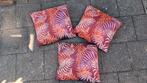 3 sier kussens panter, Huis en Inrichting, Woonaccessoires | Kussens, Ophalen of Verzenden, Gebruikt