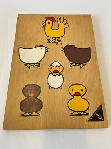 Ravensburger kinderpuzzel kip en ei beschikbaar voor biedingen