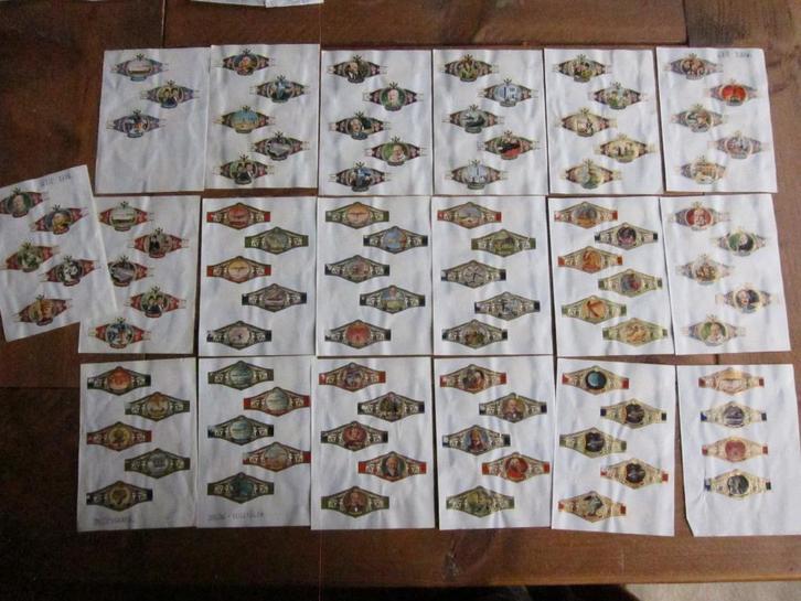 Leuke verzameling sigarenbandjes (+/- 175 stuks), Hobby en Vrije tijd, Scrapbooking, Zo goed als nieuw, Versiering of Embellishment
