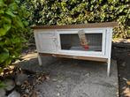Konijnenhokje met bij 20 kilo voer , stro , hooi, Dieren en Toebehoren, Ophalen, Zo goed als nieuw, Overige typen