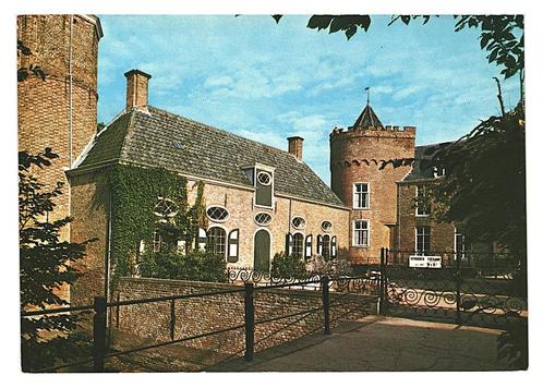 34616	Domburg	Zeeland	1973 Westhove	Wel postzegel 25 cent ma, Verzamelen, Ansichtkaarten | Nederland, Ongelopen, Zeeland, 1960 tot 1980