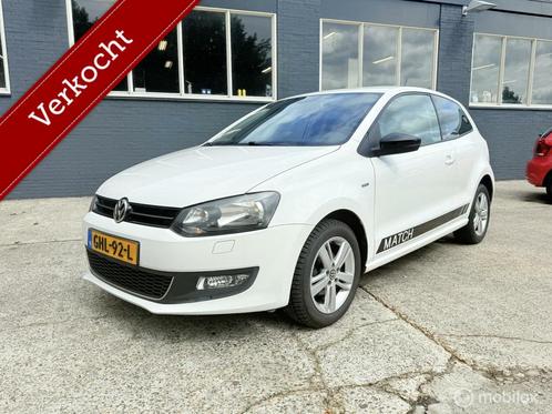 Volkswagen Polo 1.2-12V MATCH - BJ 2012 - CRUISE CONTROL - A, Auto's, Volkswagen, Bedrijf, Te koop, Polo, ABS, Airbags, Airconditioning