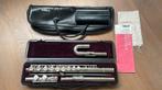 Yamaha dwarsfluit flute speelklaar extra kinderkopstuk tip, Ophalen of Verzenden, Zo goed als nieuw, Dwarsfluit, Met koffer of tas