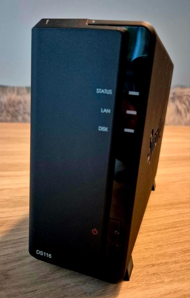 Synology DS116 NAS met 3TB WD harddisk, Computers en Software, NAS, Gebruikt, Ophalen of Verzenden
