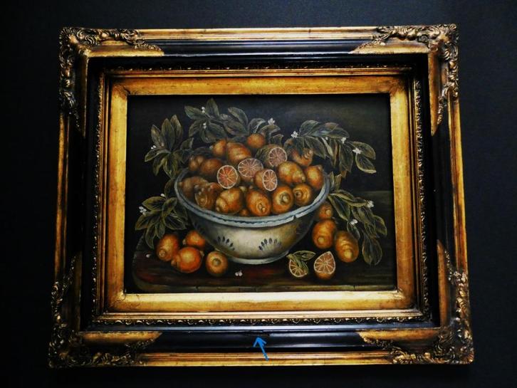 Schilderij Biggs & Sons stilleven citroenen René Tempur, Antiek en Kunst, Kunst | Schilderijen | Klassiek, Ophalen of Verzenden