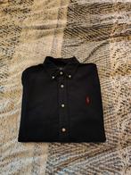 Ralph Lauren overhemd Donkerblauw., Ophalen of Verzenden, Zo goed als nieuw, Blauw