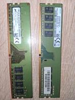 2x 8GB DDR4 2666MHz Samsung RAM Geheugen, Computers en Software, RAM geheugen, Ophalen of Verzenden, DDR4, Desktop