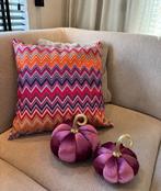 Zigzag Kussen Colmore 50x50 cm, Ophalen of Verzenden, Nieuw, Overige kleuren, Vierkant