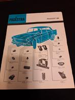 Peugeot 404 technisch blad, Ophalen of Verzenden