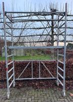 Layher steiger met opzet stuk, Ophalen, Gebruikt, Rolsteiger of Kamersteiger, Minder dan 2 meter