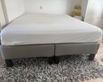 Mooie boxpring, Ophalen, Tweepersoons, Zo goed als nieuw, 200 cm
