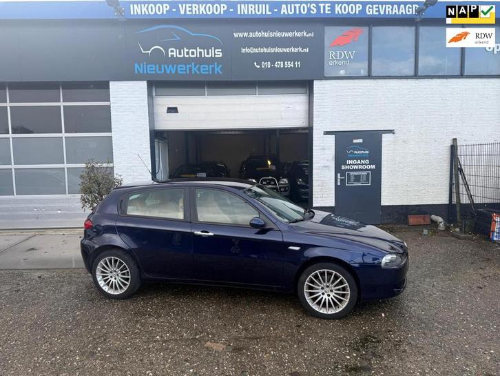 Alfa Romeo 147 1.6 T.Spark Progression- Met Onderhoudshistor, Auto's, Alfa Romeo, Bedrijf, Te koop, ABS, Airbags, Airconditioning