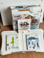 Wii balance met Wii fit en family trainer, Vanaf 3 jaar, Sport, Ophalen of Verzenden, Zo goed als nieuw