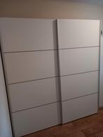 Witte kledingkast 1.80 m breed., Ophalen, Gebruikt, 50 tot 100 cm, 150 tot 200 cm