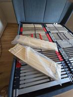 Tufjord bed 180 x 200 met hoofdboord, lades en lattenbodems, Ophalen, Verstelbaar, Tweepersoons, Zo goed als nieuw