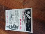 Advertentie van C. Polak Groningen Ranja 5 1961, Verzamelen, Ophalen of Verzenden, Zo goed als nieuw, Overige typen