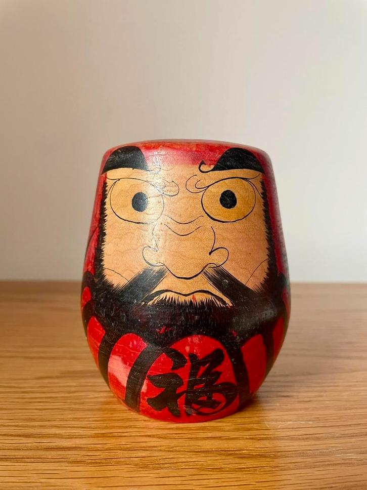 Vintage daruma, Antiek en Kunst, Kunst | Niet-Westerse kunst, Ophalen of Verzenden