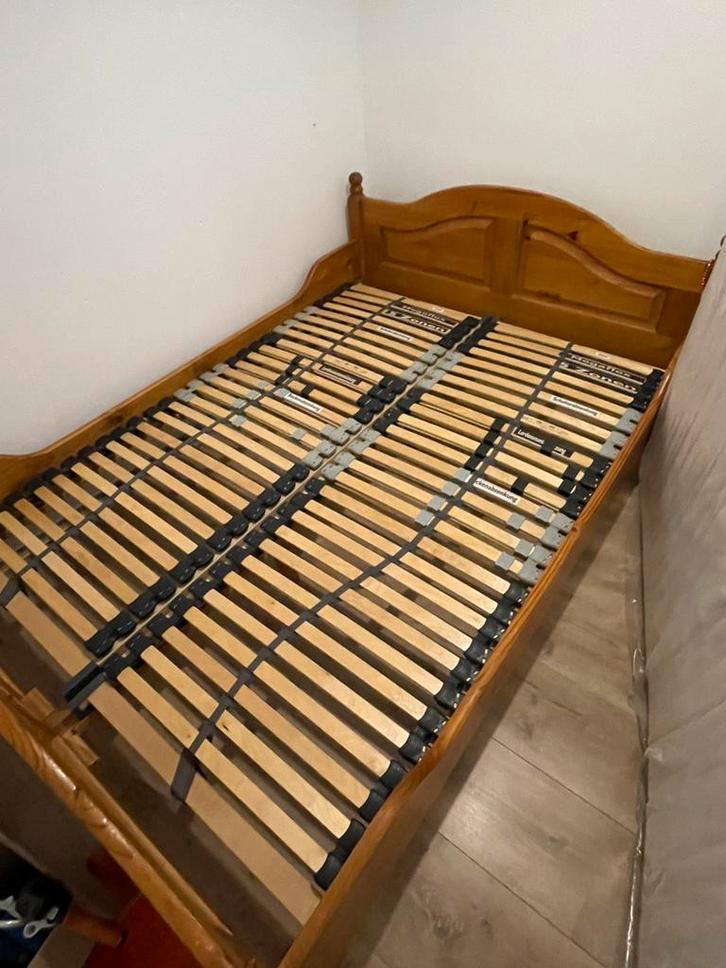 ZGAN!!! 2x BED/LATTENBODEMS (70x200), Huis en Inrichting, Slaapkamer | Matrassen en Bedbodems, Zo goed als nieuw, Bedbodem, 70 cm of minder