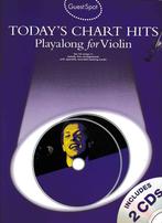 Todays Chart Hits Playalong for Violin met 2 CDs ( 4205 ), Viool of Altviool, Zo goed als nieuw, Verzenden