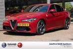 Alfa romeo GIULIA 2.9 V6 Quadrifoglio My2019 Carplay H&K Ros, Auto's, Alfa Romeo, Achterwielaandrijving, Gebruikt, 1595 kg, Leder
