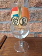 Bierglas Beatrix en Claus, Verzamelen, Ophalen of Verzenden, Zo goed als nieuw, Servies