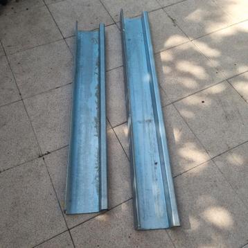 Nieuwe Zinken dakgoten 127cm & 148cm lang beschikbaar voor biedingen