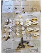 Lewmar luik luiken bevestigings onderdelen hatches, Watersport en Boten, Accessoires en Onderhoud, Ophalen, Nieuw, Verven