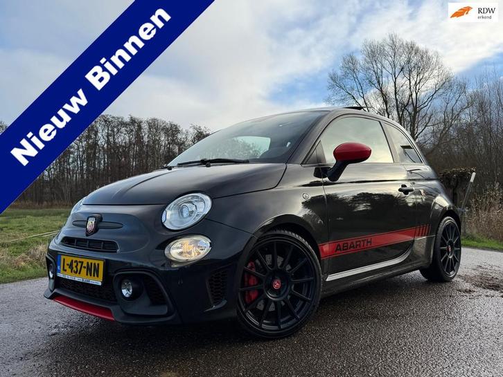 Fiat 500 1.4 T-Jet Abarth Competizione Automaat | Sabelt | B, Auto's, Fiat, Bedrijf, Te koop, ABS, Airbags, Airconditioning, Bluetooth