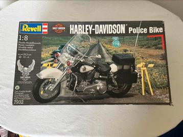 Revell Harley Davidson Police Bike 7932 Bouwpakket Modelbouw