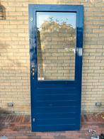 Achterdeur, Doe-het-zelf en Verbouw, Deuren en Horren, Ophalen of Verzenden, Gebruikt, Buitendeur, 200 tot 215 cm