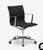 Ribbel Bureaustoel Zwart Vegan Leer - Walton Design