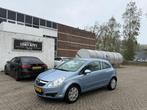 Opel Corsa 1.2 16V 3D WR 2007 Blauw - LAGE KM NAP! - Nette, Voorwielaandrijving, Stof, Zwart, 4 cilinders