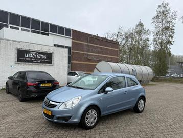Opel Corsa 1.2 16V 3D WR 2007 Blauw - LAGE KM NAP! - Nette  beschikbaar voor biedingen
