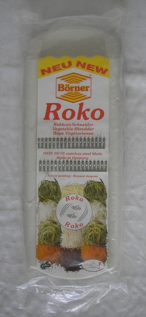 Börner Roko (rauwkost) schaaf + snijplaat 10 cm (NIEUW !), Huis en Inrichting, Keuken | Keukenbenodigdheden, Nieuw, Verzenden