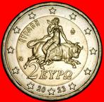 ⰆNON-PHALLIC 2007-2025: GREECE 2 EUROS 2023 ABDUCTION EUROPA, Verzenden, Griekenland, 2 euro, Losse munt