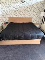 Tweepersoonsbed met onderlades IKEA 180x200, Huis en Inrichting, Slaapkamer | Bedden, Ophalen, Tweepersoons, Zo goed als nieuw