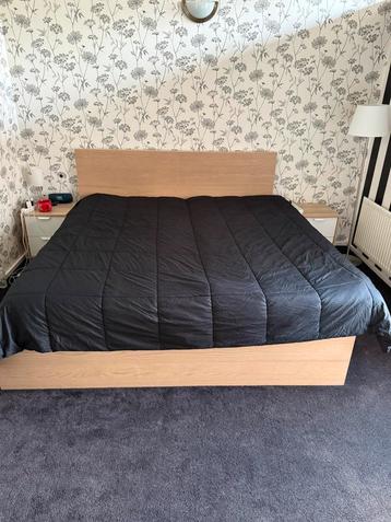 Tweepersoonsbed met onderlades IKEA 180x200