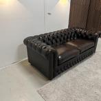 Gratis bezorging - Chesterfield Bank - Lage rug, Stof, 150 tot 200 cm, Tweepersoons, 75 tot 100 cm