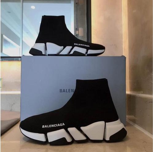 Balenciaga Speed Black & White | Alle Maten Beschikbaar, Kleding | Heren, Schoenen, Nieuw, Ophalen of Verzenden