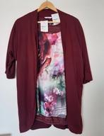 Miss Etam set top en bijpassende vest bordeau maat XL nieuw, Kleding | Dames, Tops, Ophalen, Nieuw, Maat 46/48 (XL) of groter