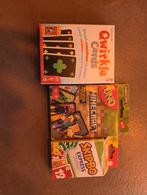 Kaartspelletjes Qwirkle Cards, Uno Minecraft, Skipbo Express, Vijf spelers of meer, Ophalen of Verzenden, Zo goed als nieuw, Mattel
